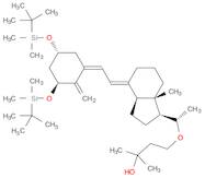 2-Butanol, 4-[1-[4-[[3,5-bis[[(1,1-diMethylethyl)diMethylsilyl]oxy]-2-Methylenecyclohexylidene]e...