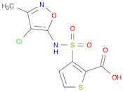 2-Thiophenecarboxylicacid, 3-[[(4-chloro-3-Methyl-5-isoxazolyl)aMino]sulfonyl]-