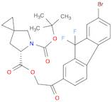 5-Azaspiro[2.4]heptane-5,6-dicarboxylic acid, 6-[2-(7-broMo-9,9-difluoro-9H-fluoren-2-yl)-2-oxoe...