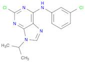 2-Chloro-N-(3-chlorophenyl)-9-isopropyl-9H-purin-6-amine