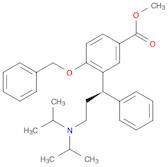 3-[(1R)-3-[Bis(1-methylethyl)amino]-1-phenylpropyl]-4-(phenylmethoxy)benzoic acid methyl ester