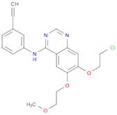 4-QuinazolinaMine, 7-(2-chloroethoxy)-N-(3-ethynylphenyl)-6-(2-Methoxyethoxy)-