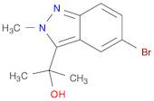 2-(5-bromo-2-methyl-2H-indazol-3-yl)propan-2-ol