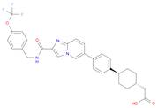 2-((1r,4r)-4-(4-(2-((4-(trifluoroMethoxy)benzyl)carbaMoyl)iMidazo[1,2-a]pyridin-6-yl)phenyl)cycloh…