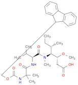 L-Valinamide, N-[(9H-fluoren-9-ylmethoxy)carbonyl]-2-methylalanyl-N-[(1S,2S)-1-[(1R)-2-carboxy-1...