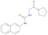 1-(Naphthalen-2-yl)-3-(2-oxo-2-(pyrrolidin-1-yl)ethyl)urea