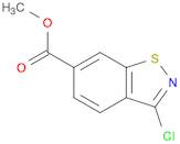 1,2-Benzisothiazole-6-carboxylic acid, 3-chloro-, methyl ester