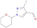 1H-Pyrazole-4-carboxaldehyde, 3-iodo-1-(tetrahydro-2H-pyran-2-yl)-