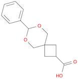 7-Phenyl-6,8-dioxaspiro[3.5]nonane-2-carboxylic acid