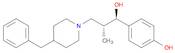 1-Piperidinepropanol, α-(4-hydroxyphenyl)-β-methyl-4-(phenylmethyl)-, (R*,R*)-