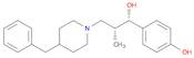 1-Piperidinepropanol, α-(4-hydroxyphenyl)-β-methyl-4-(phenylmethyl)-, [S-(R*,S*)]-