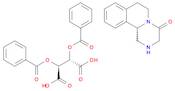 Butanedioic acid, 2,3-bis(benzoyloxy)-, (2S,3S)-, compd. with (11bS)-1,2,3,6,7,11b-hexahydro-4H-py…