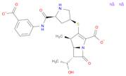 disodium (4R,5R,6S)-3-[(3S,5S)-5-[(3-carboxylatophenyl)carbamoyl]pyrro lidin-3-yl]sulfanyl-6-(1-...