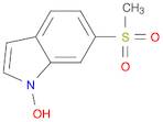 1-HYDROXY-6-(METHYLSULFONYL)INDOLE