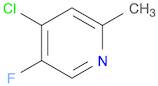 4-Chloro-5-fluoro-2-methylpyridine