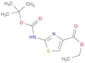 ethyl 2-(tert-butoxycarbonylamino)thiazole-4-carboxylate