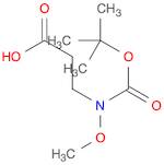 N-Boc-N-methoxy-3-aminopropionic acid