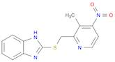 2-[[(4-Nitro-3-Methyl-2-Pyridinyl)-2-Methyl]Thio]-1H-Benzimidazole