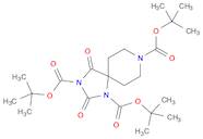 1-T-BOC-PIPERIDINE-4-SPIRO-5'-[1',3'-BIS-T-BOC]-HYDANTOIN