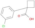 1-(3-CHLOROPHENYL)CYCLOBUTANECARBOXYLIC ACID