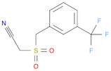 3-(TRIFLUOROMETHYL)BENZYLSULFONYL ACETONITRILE