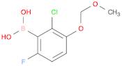 2-Chloro-6-fluoro-3-(methoxymethoxy)phenylboronic acid