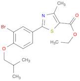 Ethyl 2-(3-bromo-4-isobutoxyphenyl)- 4-methyl-5-thiazolecarboxylate