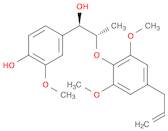 (aR)-α-[(1S)-1-[2,6-Dimethoxy-4-(2-propen-1-yl)phenoxy]ethyl]-4-hydroxy-3-methoxybenzenemethanol