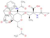 (2S,3R)-2-((((9H-Fluoren-9-yl)methoxy)carbonyl)amino)-3-(((2R,3R,4R,5S,6R)-3-acetamido-4,5-diaceto…