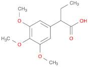 (R/S)-2-(3,4,5-TRIMETHOXYPHENYL)BUTYRIC ACID