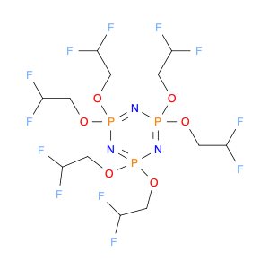 1,3,5,2,4,6-Triazatriphosphorine, 2,2,4,4,6,6-hexakis(2,2-difluoroethoxy)-2,2,4,4,6,6-hexahydro- (…