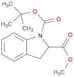 1-(TERT-BUTYL) 2-METHYL 1,2-INDOLINEDICARBOXYLATE