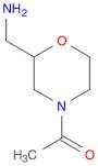 1-(2-(Aminomethyl)morpholino)ethanone