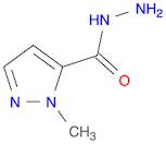 1H-Pyrazole-5-carboxylicacid,1-methyl-,hydrazide(9CI)