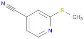 2-(Methylthio)isonicotinonitrile