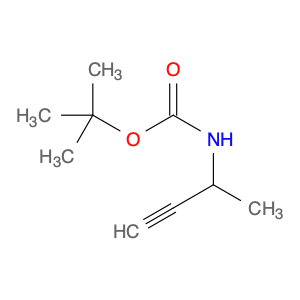 Carbamic acid, (1-methyl-2-propynyl)-, 1,1-dimethylethyl ester (9CI)