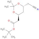 (4S,6R)-6-(Cyanomethyl)-2,2-dimethyl-1,3-dioxane-4-acetic Acid tert-Butyl Ester