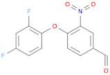 4-(2,4-DIFLUOROPHENOXY)-3-NITROBENZENECARBALDEHYDE