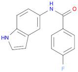 N-(4-Fluorobenzoyl)-5-amino-1H-indole