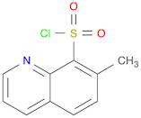 7-Methyl-8-quinoxalinesulfonyl Chloride