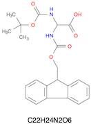 (RS)-2-(BOC-AMINO)-2-(FMOC-AMINO)-ACETIC ACID