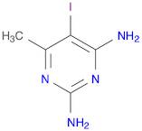 5-Iodo-6-methylpyrimidine-2,4-diamine