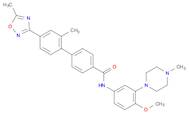 N-[4-METHOXY-3-(4-METHYLPIPERAZIN-1-YL)-PHENYL]-4-[2-METHYL-4-(5-METHYL-1,2,4-OXADIAZOL-3-YL)PHENY…