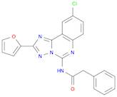 9-CHLORO-2-(2-FURANYL)-5-[(PHENYLACETY)AMINO][1,2,4]-TRIAZOLO[1,5-C] QUINAZOLINE