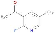 1-(2-fluoro-5-methylpyridin-3-yl)ethanone