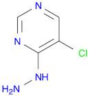 4(1H)-Pyrimidinone, 5-chloro-, hydrazone (9CI)