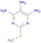 2-methylsulfanylpyrimidine-4,5,6-triamine