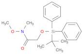 2-((tert-Butyldiphenylsilyl)oxy)-N-methoxy-N-methylacetamide