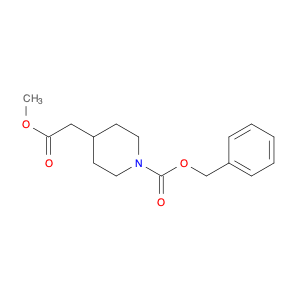 1-N-Cbz-4-Methoxycarbonylmethyl-piperidine