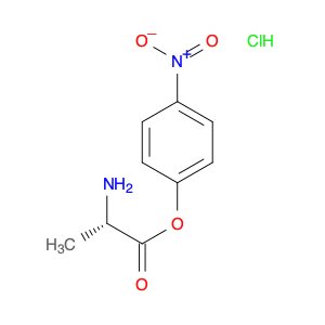(S)-4-Nitrophenyl 2-aminopropanoate hydrochloride